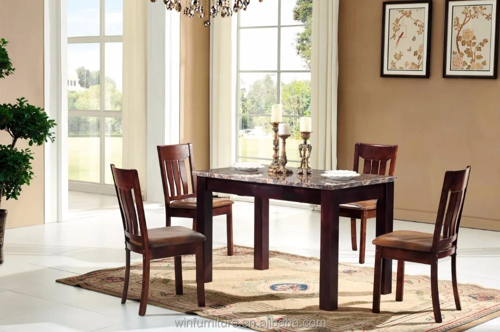 
wooden dining table and chairs set 