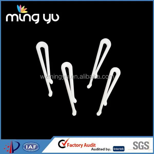 Professional Various Shape Plastic Locking Clip Strip for Garment Accessories