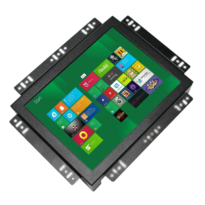 8 дюймов открытая рамка ЖК-монитор с сенсорным экраном дополнительно VGA, HDMI, DVI входы 1000 нит до 1500 СИД сенсорный экран монитор usb