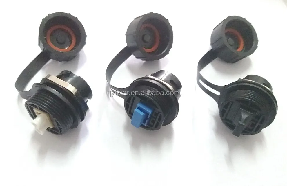ODVA SC UPC/APC outdoor fiber optic waterproof reinforced connector ip68 ip67 nsn dlc waterproof fiber connector