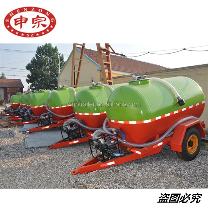 agriculture 3500 liter transporter water tank trailer for sale