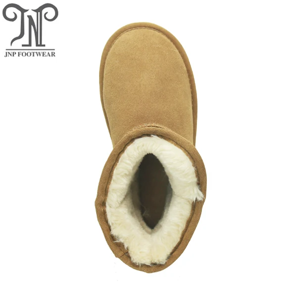 
Winter Ankle Boots Kids Rabbit Warm Snow Boots Outdoor Cute Girls Leather Boots Kids US 