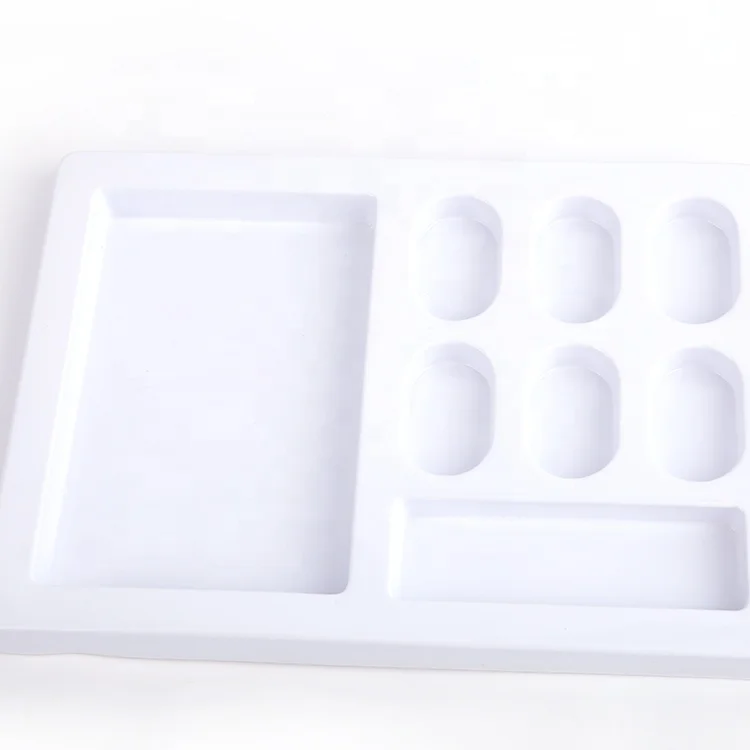 Factory Wholesale Costom High Quality PET PVC Eco Friendly Disposable Cosmetic Plastic Blister Insert Tray Packaging Container