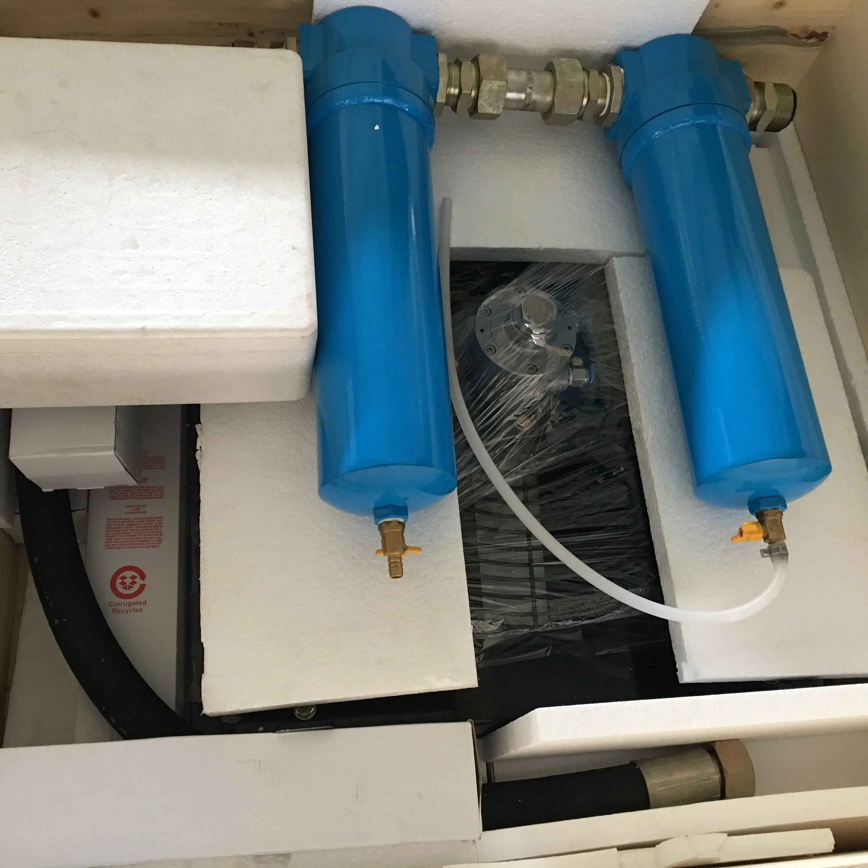 Air cooled Compressor Air Cooler Aftercooler with filters