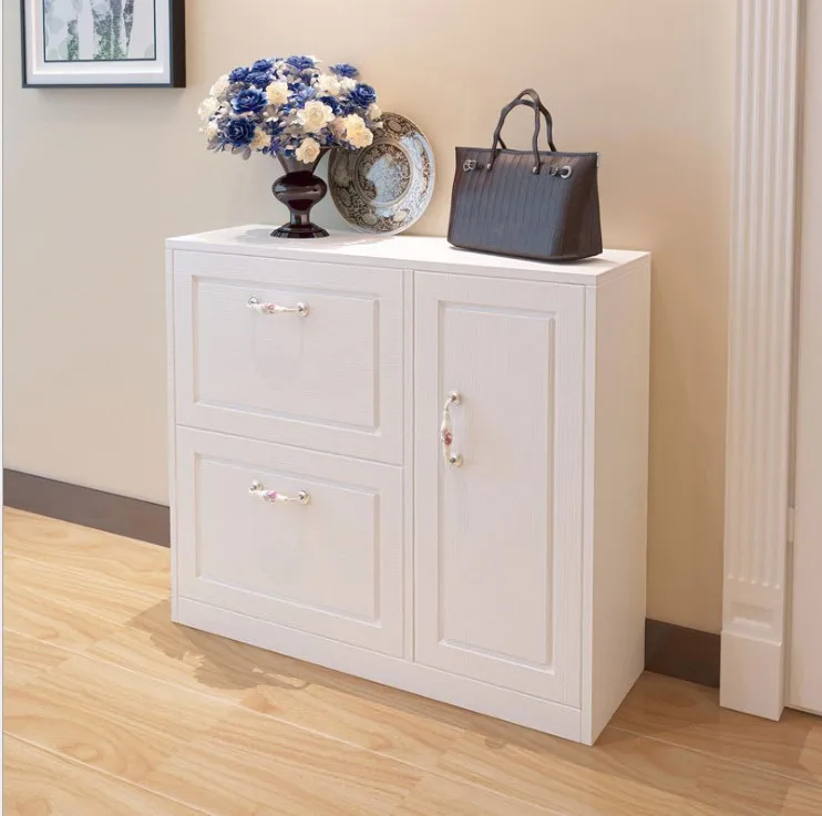
Modern Simple Wooden Shoe rack Cabinet With Big Capacity for Living Room Furniture 