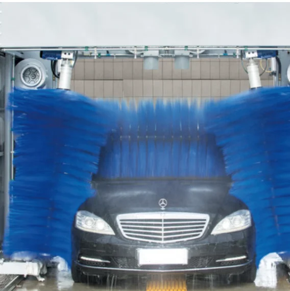 Brush Tunnel Washing Car Machine Automatic with 7/ 9/ 12 brushes