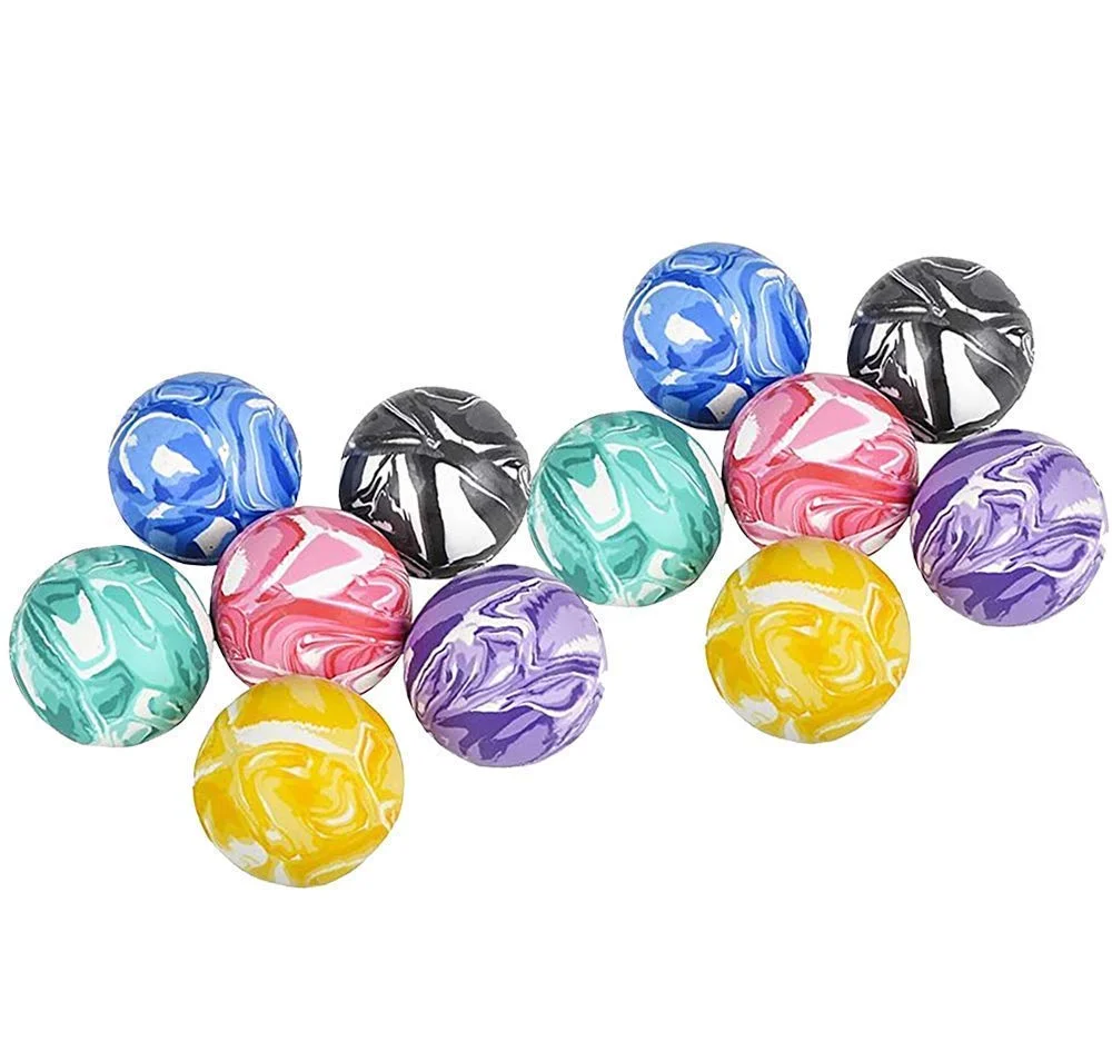 YY0394 China Cheap Wholesale Promotion Toys 45mm Marble Bouncy Ball