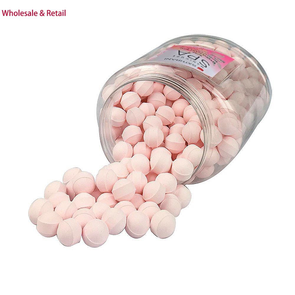 Bath Fizzy Soak For Hand Care Effervescent Ball With Natural Mini Bath Bomb Manicure Care