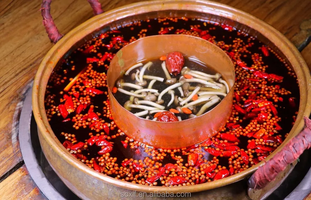 
500g Herbal Hot Pot Soup Base, vegetable oil type 