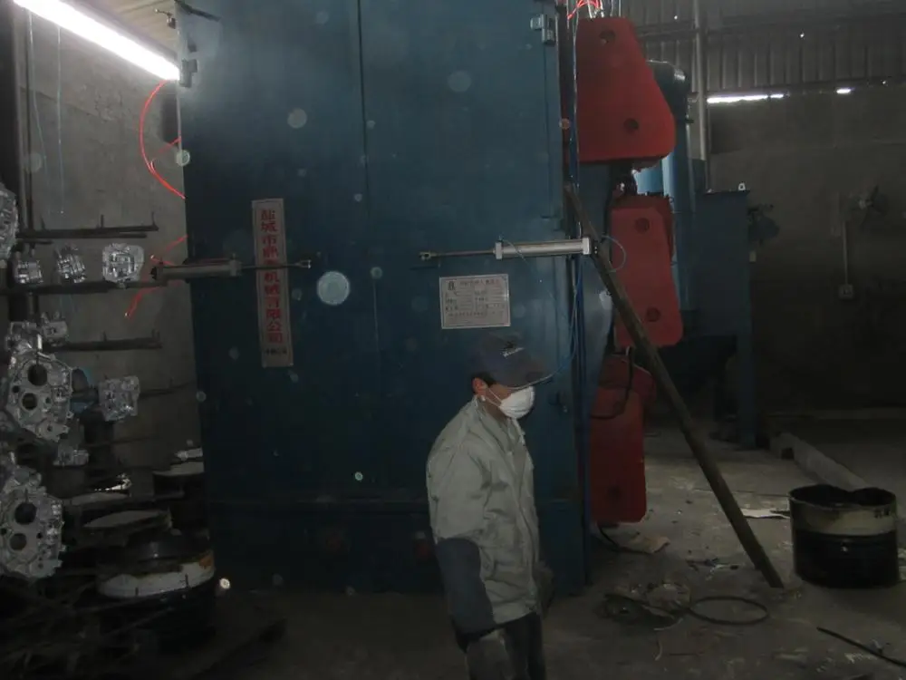 wheel polishing machine