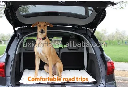 Travel Dog Bed - Portable Mat That Can be Rolled Up - Take Your Pet In a Car or SUV for Outdoor Camping - Or Use Indoor As Large
