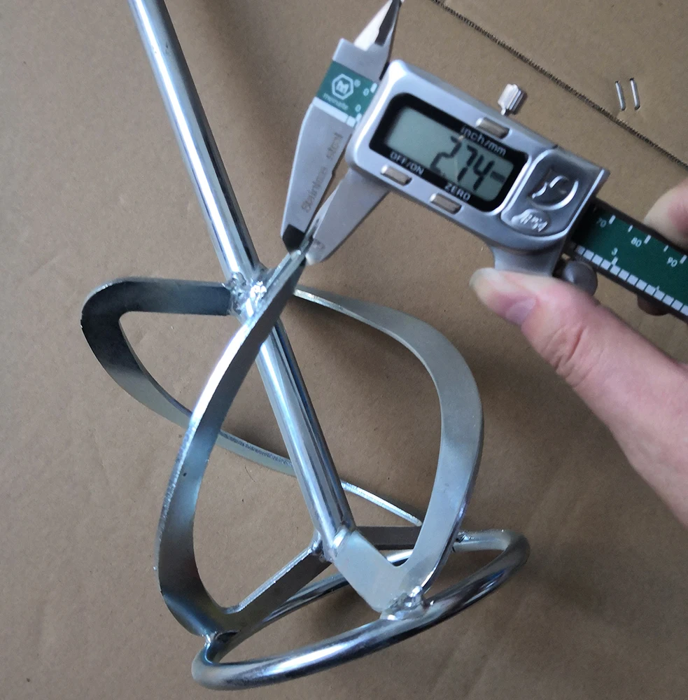 Heavy-duty paint mixer/ zinc-plated paint mixer with plastic paddles, paint stirrer, hand tools JL-002