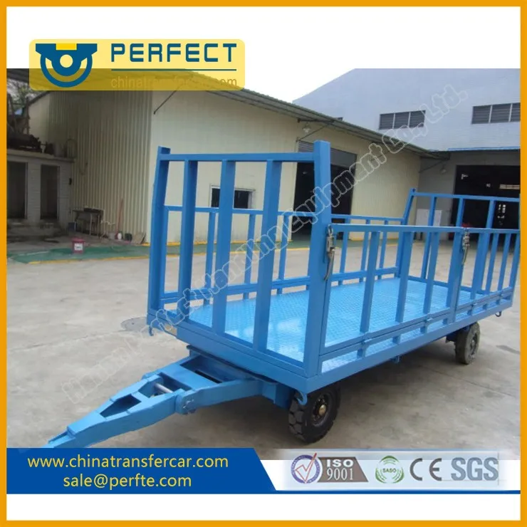 Utility airport luggage trailer supplier