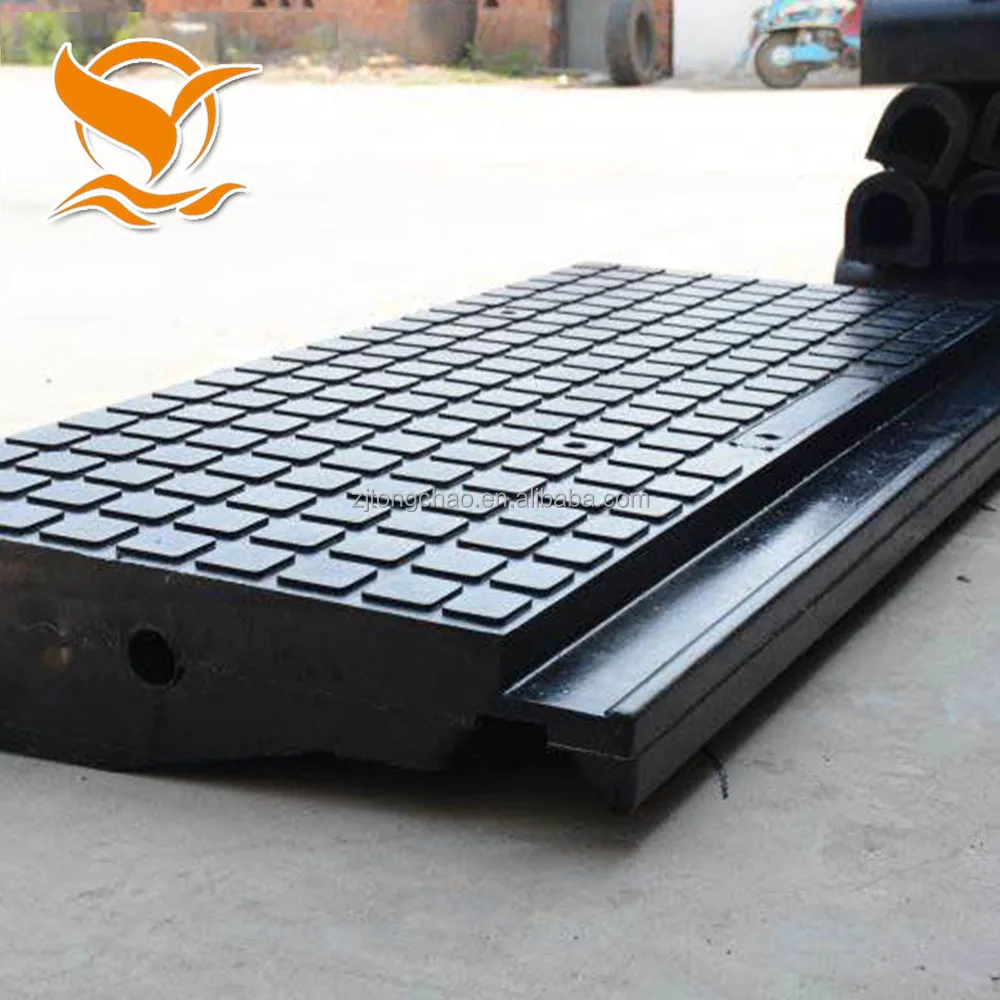 2018 railway track grooved rubber sole railroad rail crossing plate