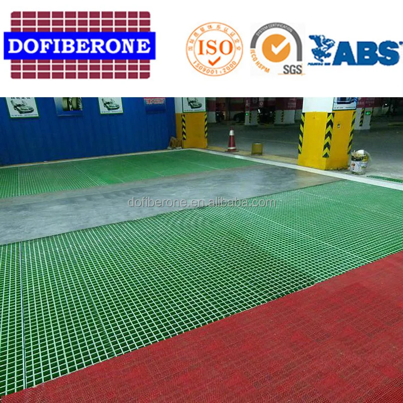 FRP GRP fiberglass Outdoor Reinforced Plastic Mold Grating