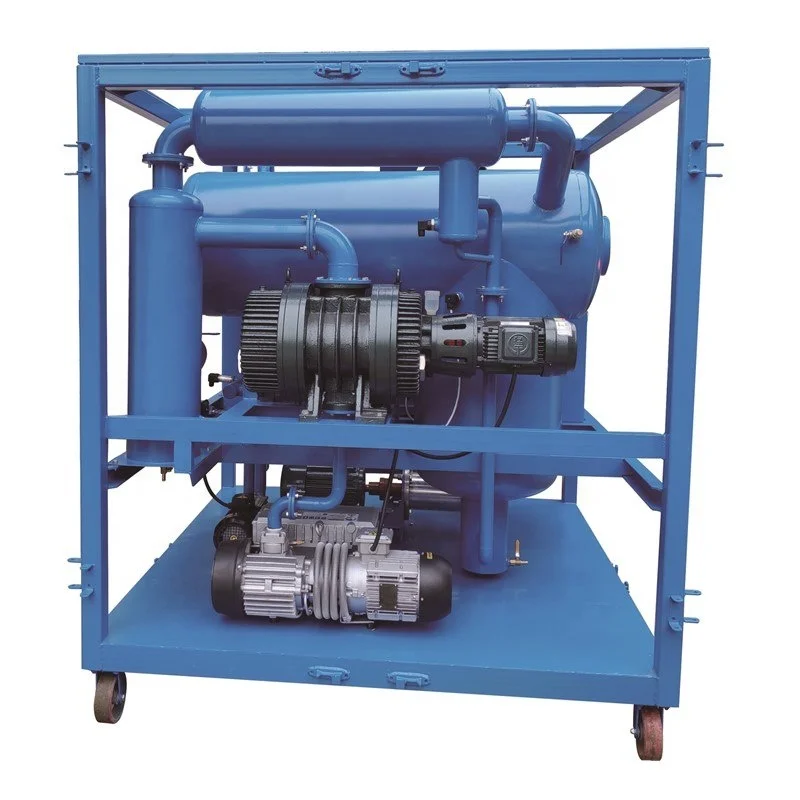 
Double Stage Vacuum Transformer Oil Dehydration Refining Plant 
