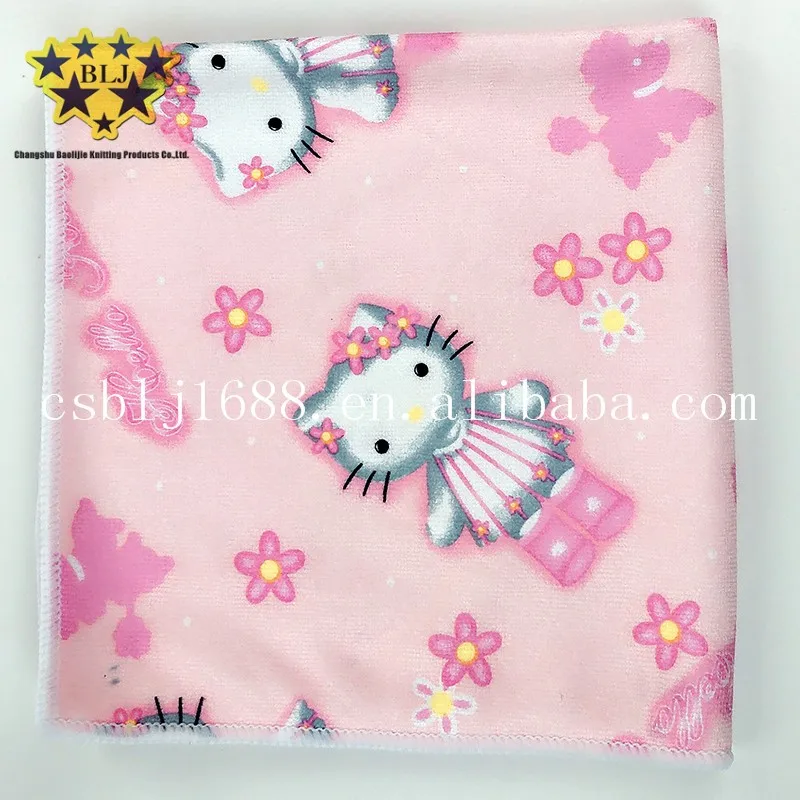 Fashionable 80% Polyester & 20% Polyamide Terry towel Bath baby printed towel