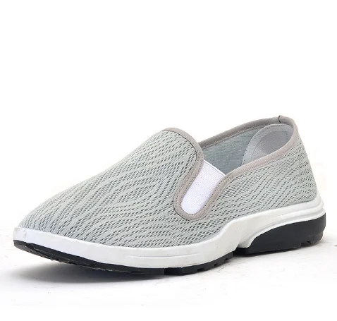 New design factory wholesale custom casual fashion lazy person canvas soft sole flat slip-On comfortable men canvas shoes
