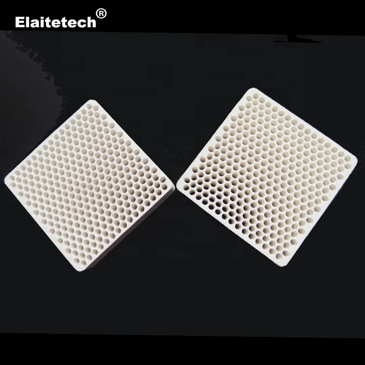 Porous alumina casting industrial extruded honeycomb ceramic filters for foundry