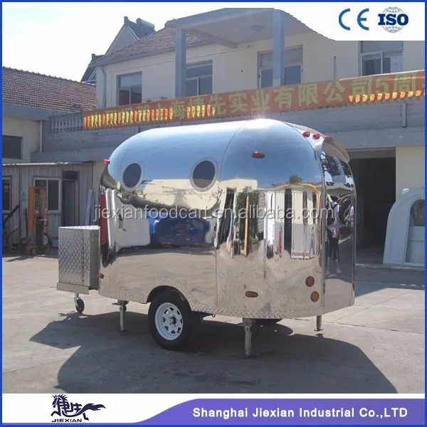 JX-BT300 Mobile food truck/outdoor coffee cart/hot dog mobile food trailer