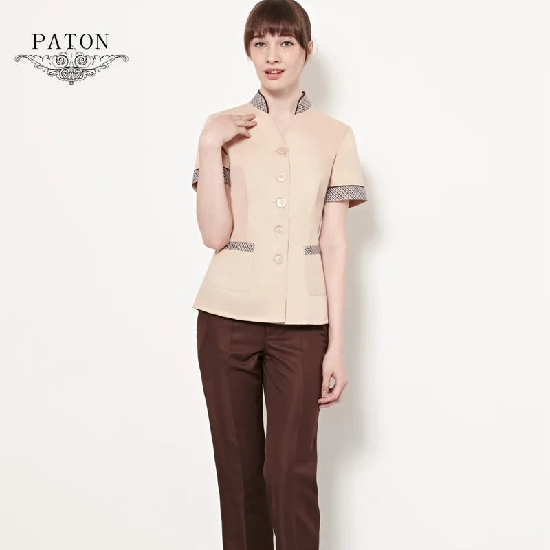 Housekeeping cleaner uniform Office hotel housekeeping staff workwear cleaning service uniform