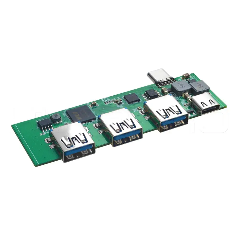 HytePro Mobile charger 3.0 usb type c hub pcb board circuit pcba supplier
