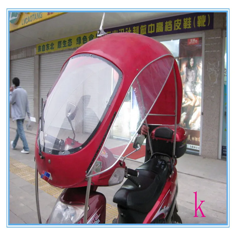 
Popular High strength Custom size plastic clear motorcycle roof windshield 