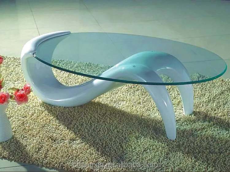 fancy high quality modern glass coffee table wholesale