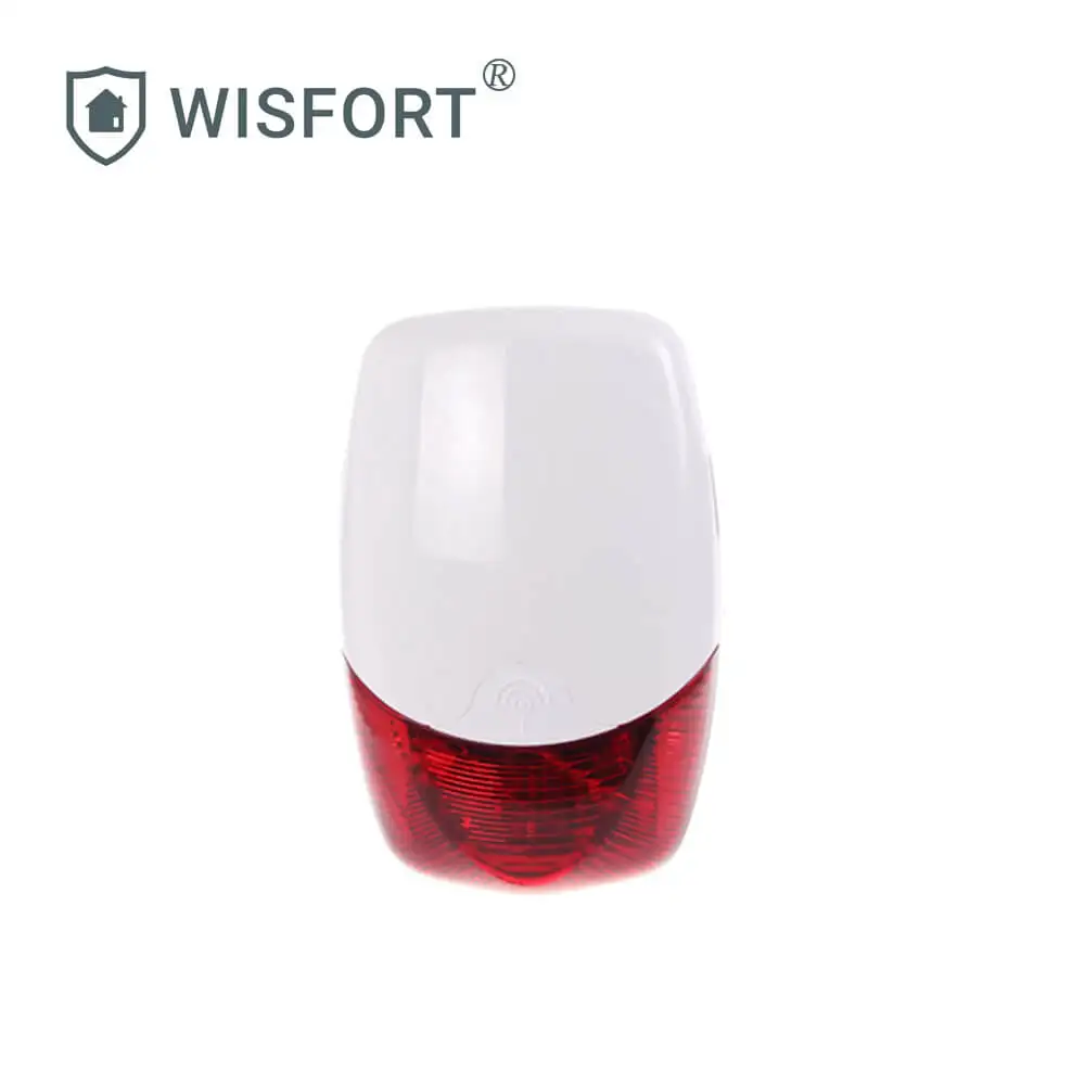 Предупреждение Strobe сирена беспроводной сигнализации Мигающий Свет Рог