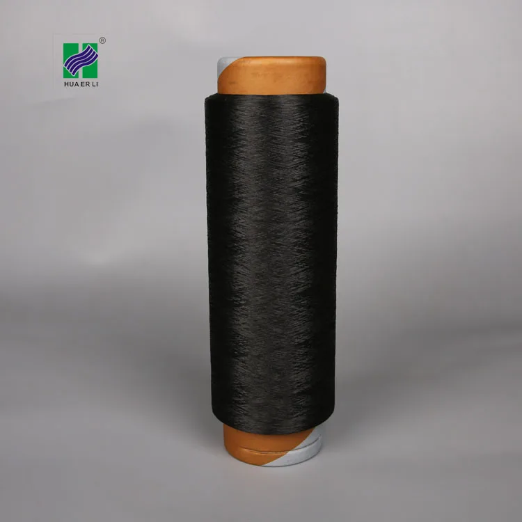 
100% polyester recycled yarn 300D/96F HIM DDB for manufactoring zipper chain tape 
