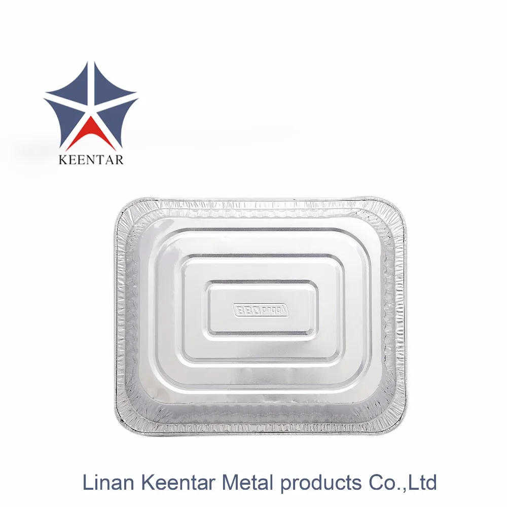 High quality half size aluminum foil container