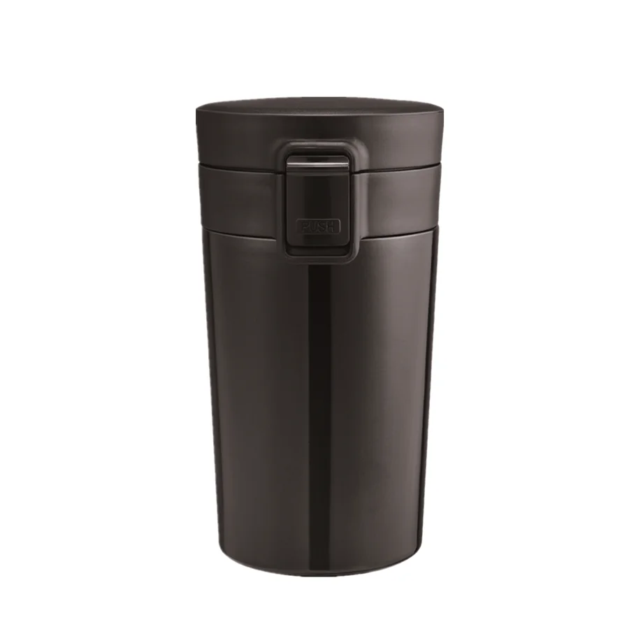 New Style Insulated Bounce One-Touch Coffee Mug, Double Wall Vacuum Drinkware Custom Printed Stainless Steel Water Bottle