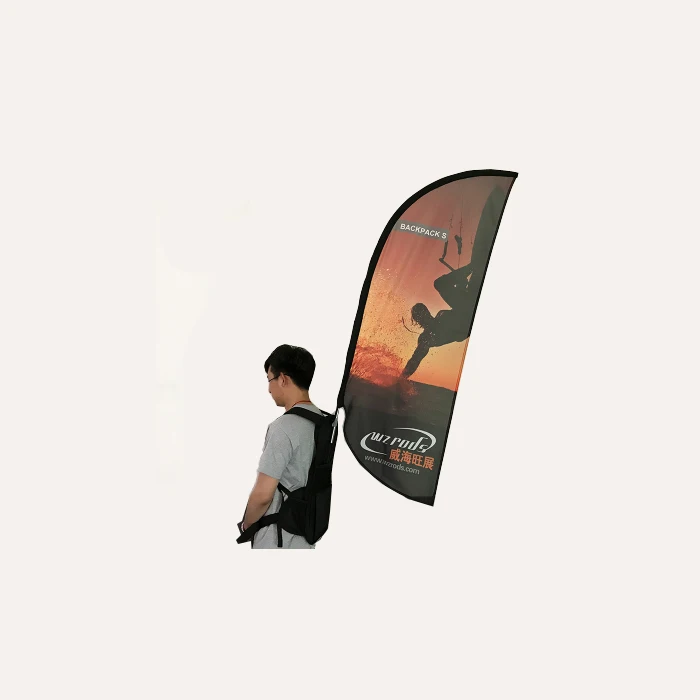 
Weihai WZRODS Patented Backpack Walking Billboard For Moving Advertising 