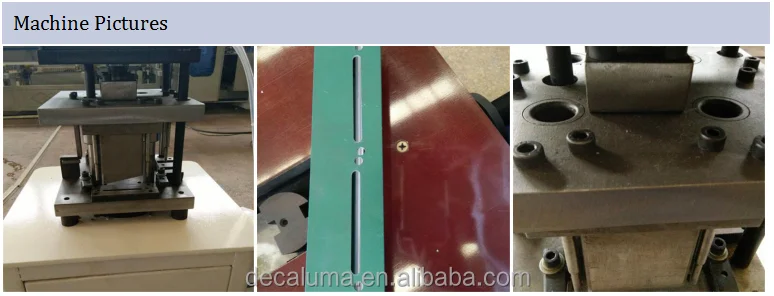 DECALUMA Manual Punching Machine for Aluminum Window and Door