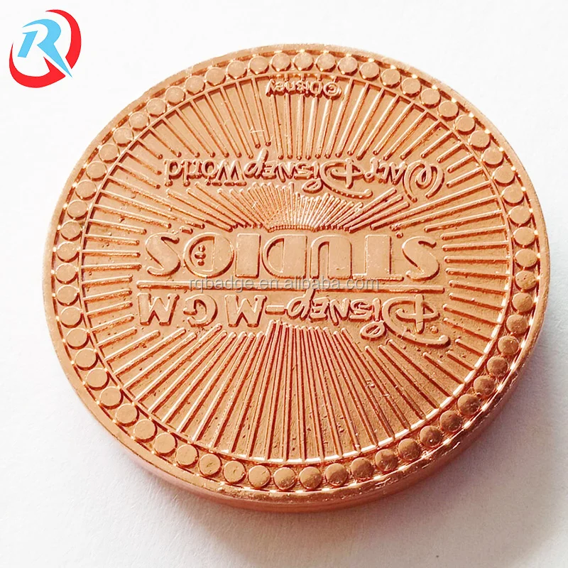 custom own logo gold plated metal 3D souvenir coin /challenge coin