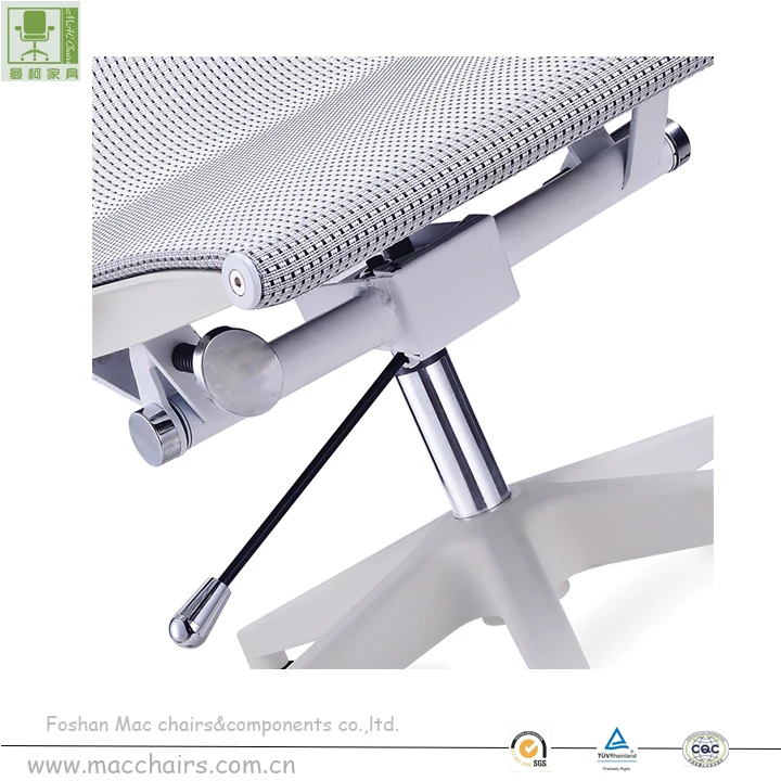 Full elastic mesh office chairs breathable net swivel chair Iron frame material lift office chairs manufacturer