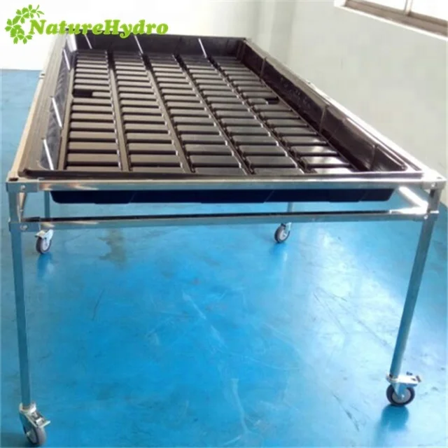 
Commercial greenhouse growing rolling benches for hydroponics 