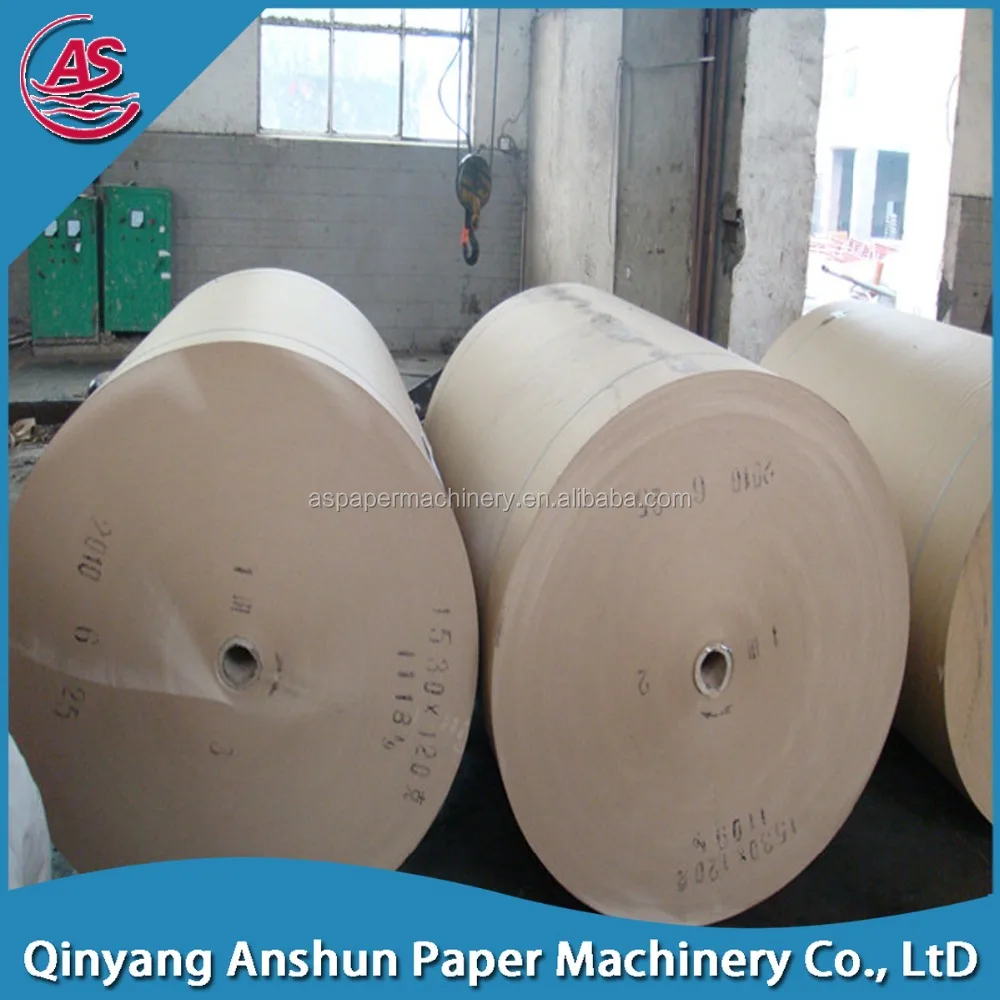 25-30t/d 2880mm type fourdrinier kraft recycled waste paper pulp making machine in paper production machinery