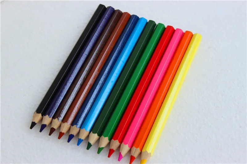 Rainbow Dermatograph Made in China 18pcs Colored Pencil