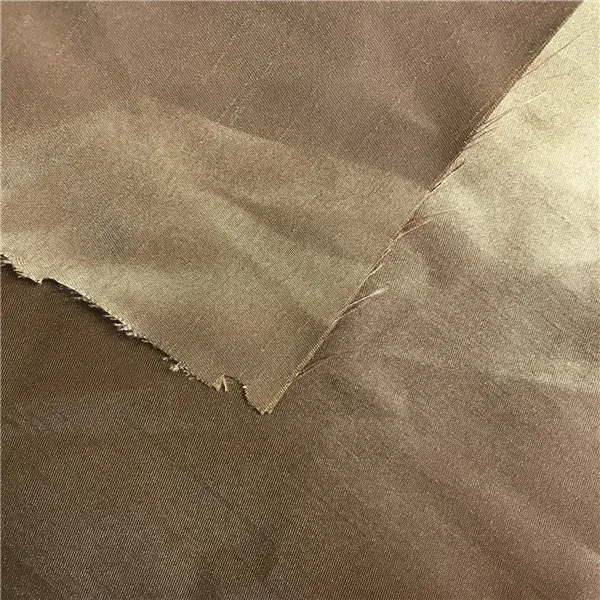 75DX160D Polyester Slub Satin Fabric