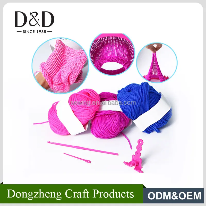 Chinese factory direct plastic wool tool 20cm round circular knitting loom