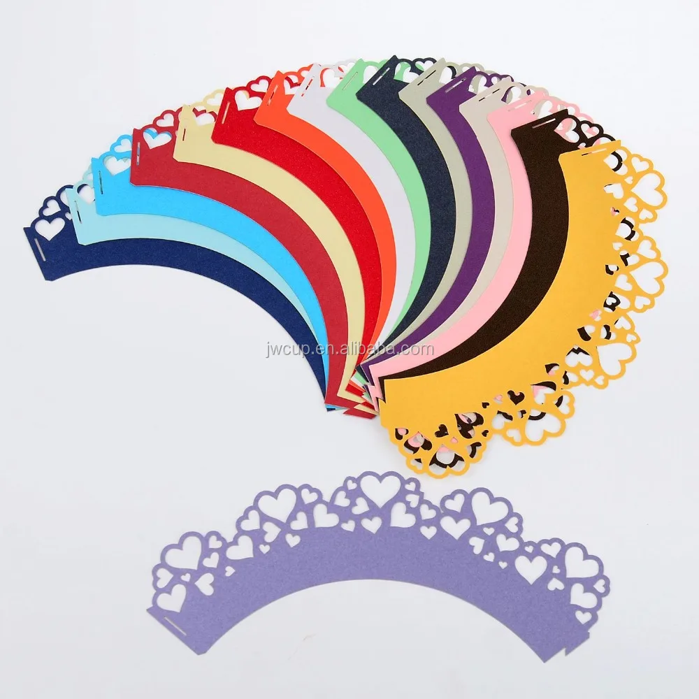 Decorations Case Classic Pearly Paper Cup Cake Wrappers Tower Lace Wrappers Cake Baking Paper Wedding Hollowing Party Decoration