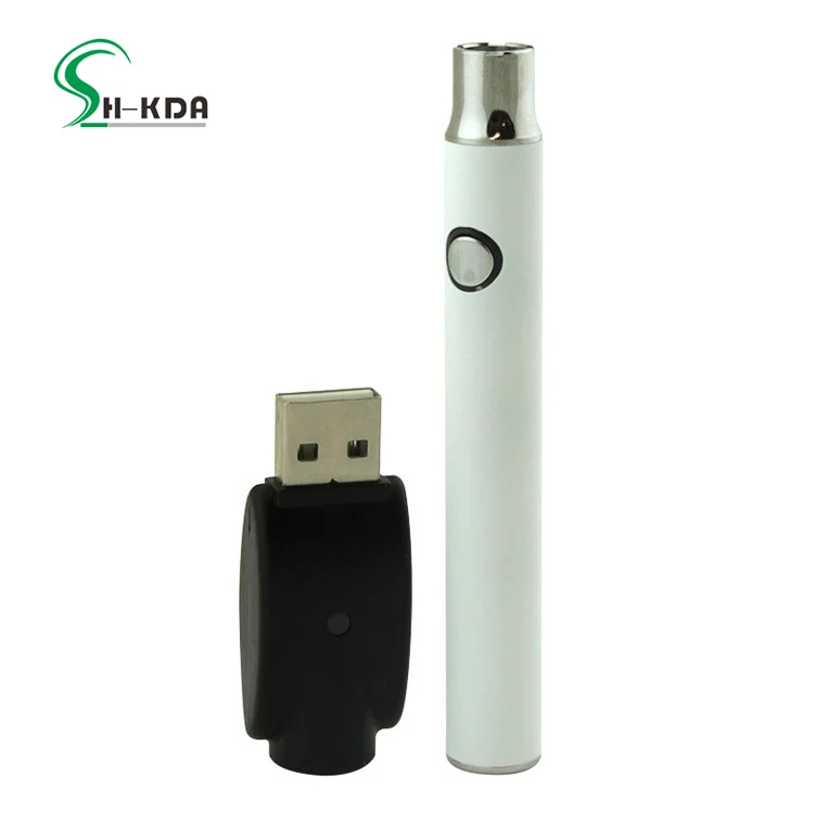 
2018 trending products 350mah cbd vape battery 510 cbd vaporizer charger kit slim vape pen starter kit 