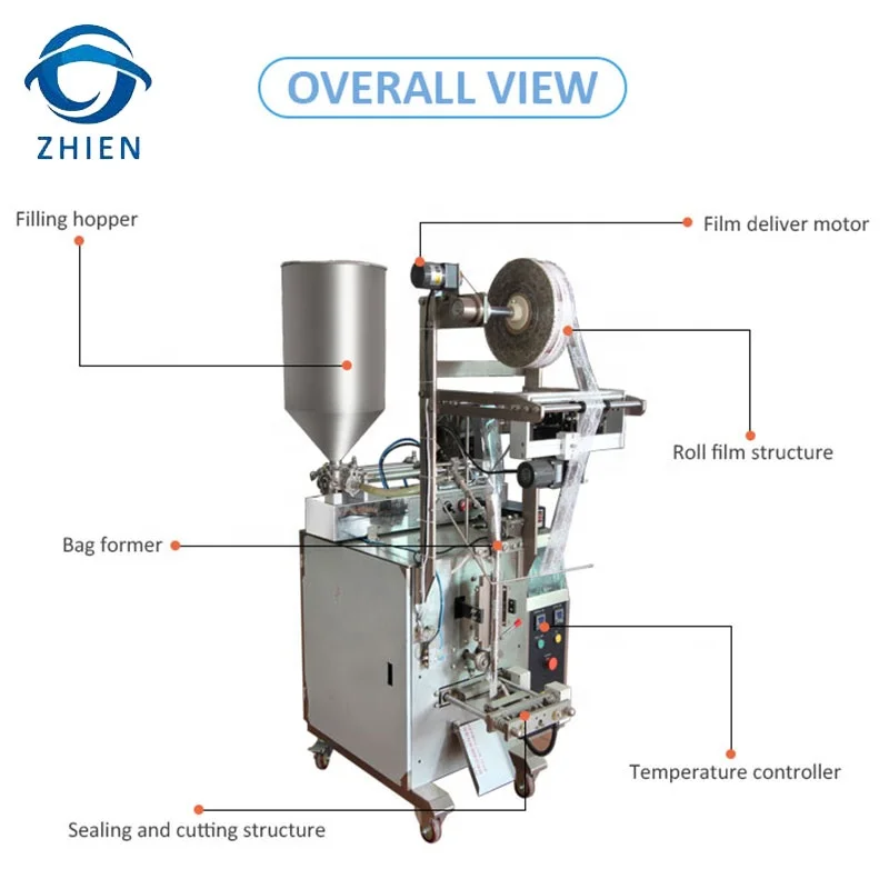 Tomato Ketchup Sauce sachet small  Packaging Machine