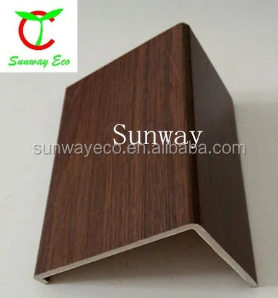 Напольное покрытие из дерева, ПВХ, композиты ограждающий угол угловой профиль ПВХ WPC Уголки (TCH-5555)