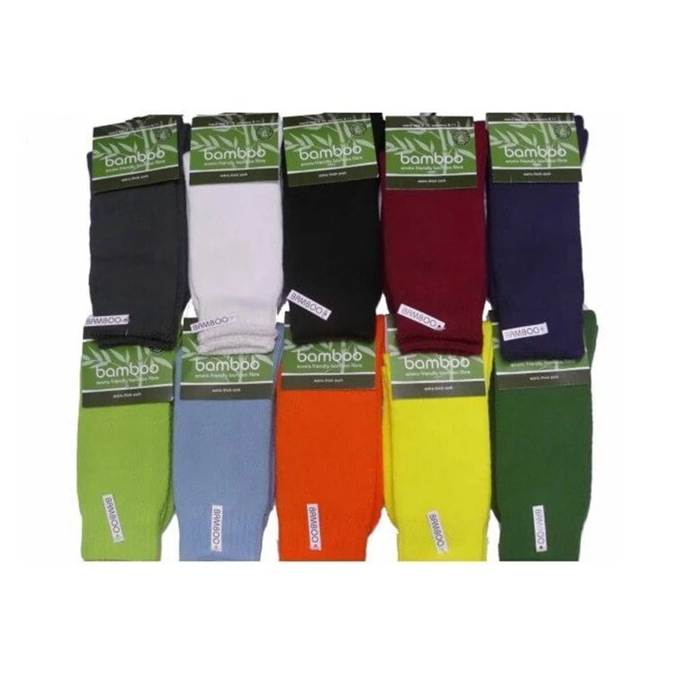 KT3-A809 thick socks bamboo socks 100% bamboo organic cotton wood fibre socks