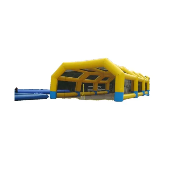 Large outdoor sealed tube style tent , giant inflatable exhibition tent , advertising inflatable tent for sale