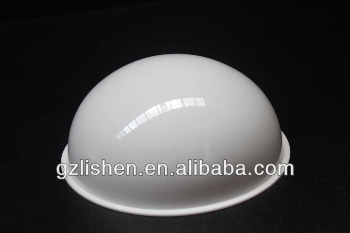 
hemisphere Customized lampshade polycarbonate LED streetlight cover Plastic Light diffuser 