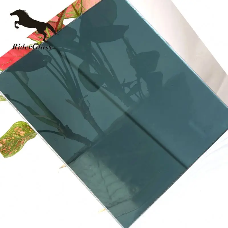 3-12mm Suppliers of Flat Heat Reflective Colour Glass Building Materials