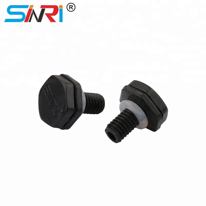 SINRI Size LOGO Customized LED High Bay Light Protective Vent Valve IP67 Waterproof M5 Vent Plug